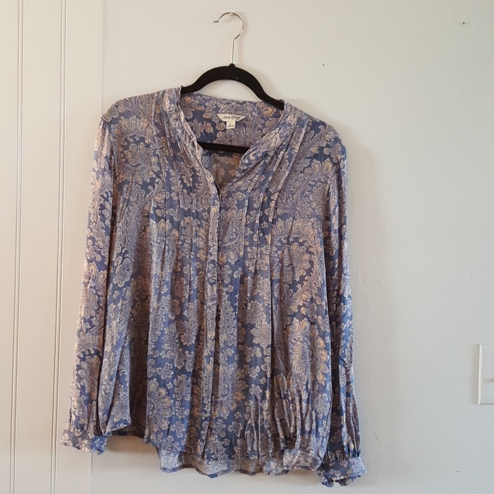 Lucky brand long sleeve top